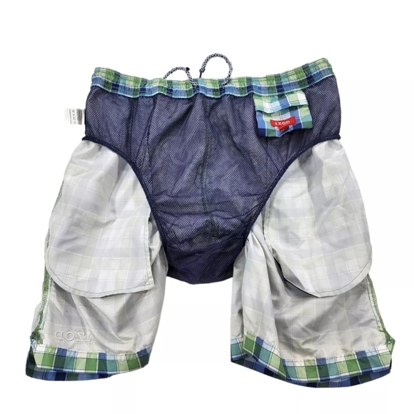 Izod Men's Lined Swim Trunks - Picture 5 of 6